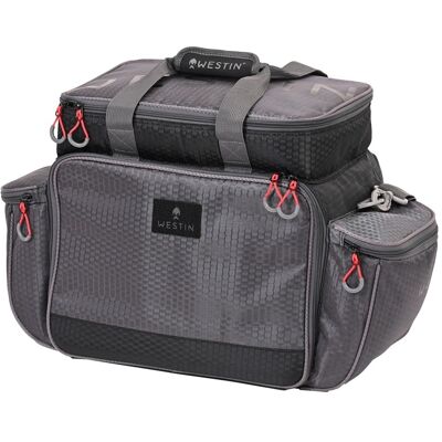 Westin W4 Master Lure Bag Inkl. 5 Betesboxar, Os Titanium Black Westin W4 Master Lure Bag Inkl. 5 Betesboxar, Os Titanium Black