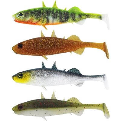 Westin Stanley The Stickleback Shadtail 5,5cm 1,5g Dark Water Mix 9 4pcs Westin Stanley The Stickleback Shadtail 5,5cm 1,5g Dark Water Mix 9 4pcs