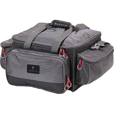 Westin W4 Jumbo Fiskeväska Inkl. 4 Betesboxar, Large Titanium Black Westin W4 Jumbo Fiskeväska Inkl. 4 Betesboxar, Large Titanium Black
