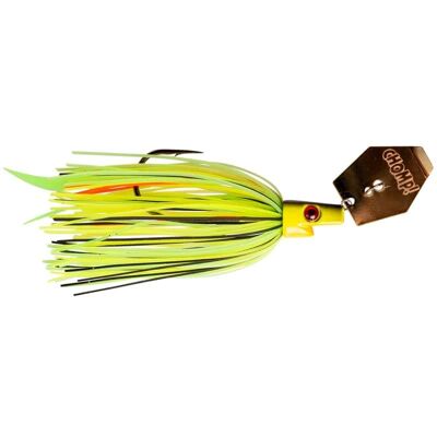 The Pig Pig Hula Chatterbait, 11g - Lawn Mower The Pig Pig Hula Chatterbait, 11g - Lawn Mower