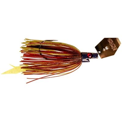 The Pig Pig Hula Chatterbait, 11g - Mudpuppy The Pig Pig Hula Chatterbait, 11g - Mudpuppy