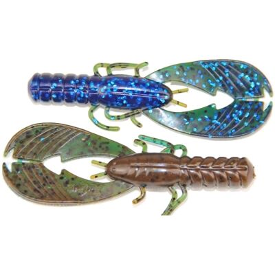 X Zone Muscle Back Finesse Craw 8,3cm, Okeechobee Craw 8,3cm 8-pack X Zone Muscle Back Finesse Craw 8,3cm, Okeechobee Craw 8,3cm 8-pack