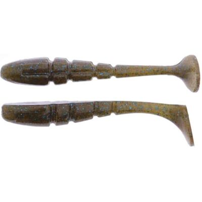 X Zone Mini Swammer 8,9cm, Green Pumpkin Blue Flake 8-pack X Zone Mini Swammer 8,9cm, Green Pumpkin Blue Flake 8-pack