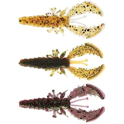 Westin Crecraw Slim Creaturebait 5,5cm 1,5g Floating Clear Water Mix 22 6pcs Westin Crecraw Slim Creaturebait 5,5cm 1,5g Floating Clear Water Mix 22 6pcs