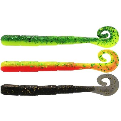 Westin Ned Worm Curltail 5cm 0,5g Floating Dark Water Mix 23 6pcs Westin Ned Worm Curltail 5cm 0,5g Floating Dark Water Mix 23 6pcs