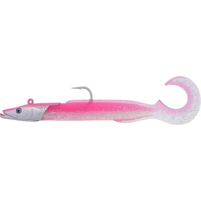 Westin Sandy Andy Curltail Jig 150g 23cm Glowing Lipstick #9/0 1+2pcs Westin Sandy Andy Curltail Jig 150g 23cm Glowing Lipstick #9/0 1+2pcs
