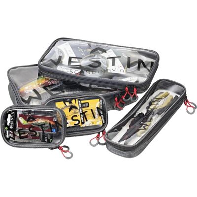 Westin W4 Clear Guard Pouch Set 5 Pouches Titanium Black Westin W4 Clear Guard Pouch Set 5 Pouches Titanium Black