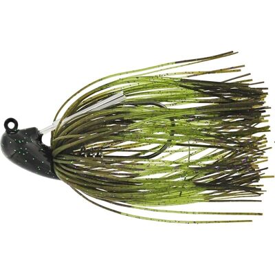 Westin Slide-Up Rubber Jig Tungsten #3/0 11g Junebug 1pcs Westin Slide-Up Rubber Jig Tungsten #3/0 11g Junebug 1pcs
