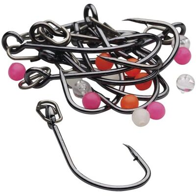 Kinetic Inline Single Hook Kit #3/0 Black Nickel 10pcs Kinetic Inline Single Hook Kit #3/0 Black Nickel 10pcs