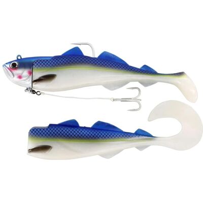 Westin Crazy Daisy Jig 300g 23cm Blue Pearl #7/0+#2/0 1+2pcs Westin Crazy Daisy Jig 300g 23cm Blue Pearl #7/0+#2/0 1+2pcs