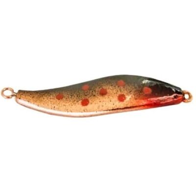 Jemtlands Fiskeverkstad Jämtdraget 12g Koppar/Svart Röd Prick Jemtlands Fiskeverkstad Jämtdraget 12g Koppar/Svart Röd Prick