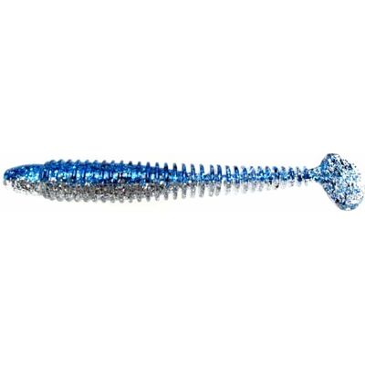 Lunker City Swimmin' Ribster Blue Ice 10,2cm 9-pack Lunker City Swimmin' Ribster Blue Ice 10,2cm 9-pack
