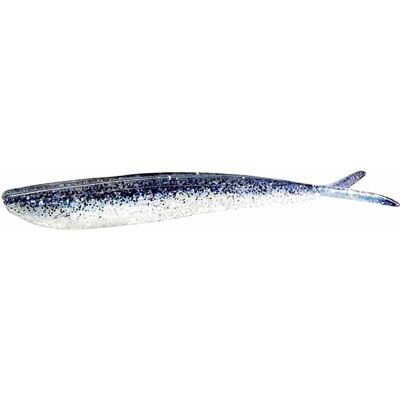 Lunker City Fin-S Fish Black Ice 17,8cm 4-pack Lunker City Fin-S Fish Black Ice 17,8cm 4-pack