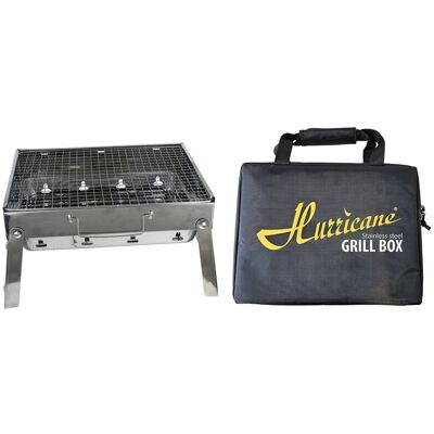 Hurricane Grill Box Stainless Steel 39x30x8cm Hurricane Grill Box Stainless Steel 39x30x8cm