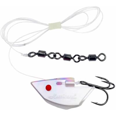 Hurricane Baithead L Rigged Clear Lollipop Hurricane Baithead L Rigged Clear Lollipop