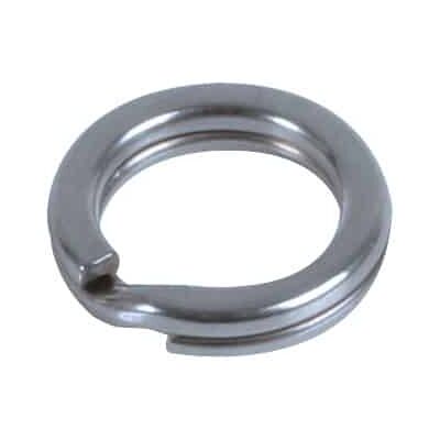 BFT Saltwater Splitring, Stainless, 14mm, 165kg - 5pcs BFT Saltwater Splitring, Stainless, 14mm, 165kg - 5pcs
