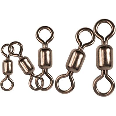 BFT Crane Swivel Stainless, 510lb, stl 1/0 - 10pcs BFT Crane Swivel Stainless, 510lb, stl 1/0 - 10pcs