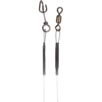 CWC TI No-kink Leader, 12" 10lb - Fastach #1 - 1pcs CWC TI No-kink Leader, 12" 10lb - Fastach #1 - 1pcs