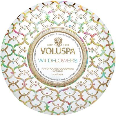Voluspa Wildflowers Doftljus - 340g Lyxig Doft Voluspa Wildflowers Doftljus - 340g Lyxig Doft
