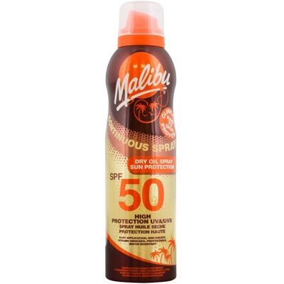 Malibu Sun High Protection Dry Oil Spray SPF50 175ml Malibu Sun High Protection Dry Oil Spray SPF50 175ml