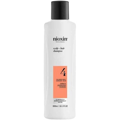 Nioxin System 4 Avancerat Schampo för Håravfall - Färgat och Mycket Fint Hår Nioxin System 4 Avancerat Schampo för Håravfall - Färgat och Mycket Fint Hår