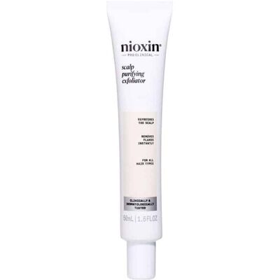 Nioxin - Rengörande skalpelexfoliator - Anti-dandruff hårvård Nioxin - Rengörande skalpelexfoliator - Anti-dandruff hårvård