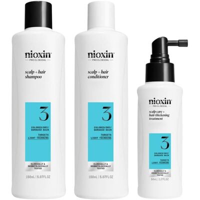 Nioxin System 3 Hårvårdssystem - Minskar Håravfall & Stärker Nioxin System 3 Hårvårdssystem - Minskar Håravfall & Stärker