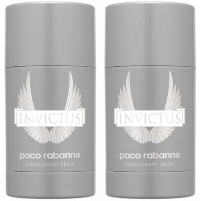 Paco Rabanne Invictus Deostick - 75ml - 2-pack Paco Rabanne Invictus Deostick - 75ml - 2-pack