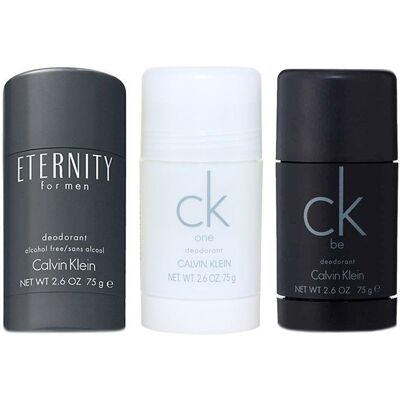 Calvin Klein Deostick Set - Eternity, CK One, CK Be Calvin Klein Deostick Set - Eternity, CK One, CK Be