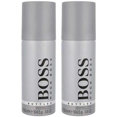 Hugo Boss Bottled Silver 2-Pack Deo Spray 150ml Hugo Boss Bottled Silver 2-Pack Deo Spray 150ml