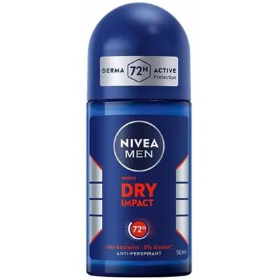 Nivea Men Dry Impact Roll On 50ml Nivea Men Dry Impact Roll On 50ml