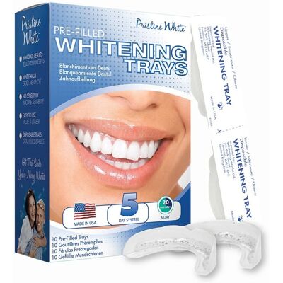 Beaming White Pristine White Pre-Filled Whitening Trays - Tandblekning Beaming White Pristine White Pre-Filled Whitening Trays - Tandblekning