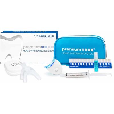 Beaming White Premium Tandblekningskit - Utan Peroxid, Återanvändbara Skenor Beaming White Premium Tandblekningskit - Utan Peroxid, Återanvändbara Skenor