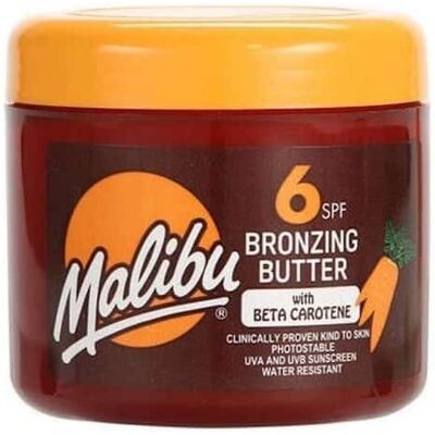 Malibu SPF6 Bronzing Butter with Carotene 300ml Malibu SPF6 Bronzing Butter with Carotene 300ml
