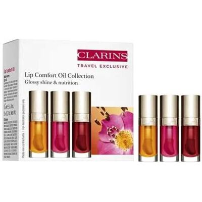 Clarins Lip Comfort Oil - Samling med Flera Smaker Clarins Lip Comfort Oil - Samling med Flera Smaker