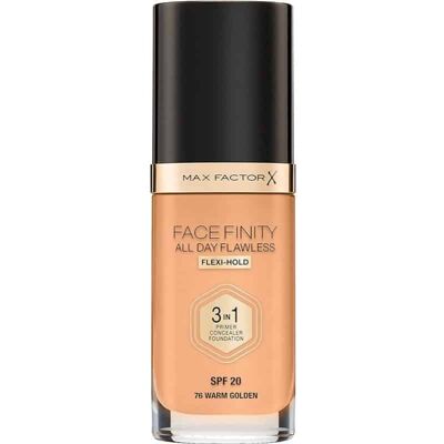 Max Factor W76 Varm Guld 3-i-1 Foundation - Foundation Max Factor W76 Varm Guld 3-i-1 Foundation - Foundation