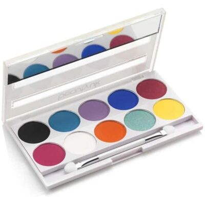 BeautyUK Posh Palette Stor Ögonskuggspalett Nr. 3 Festival - Palett för ögonskuggor BeautyUK Posh Palette Stor Ögonskuggspalett Nr. 3 Festival - Palett för ögonskuggor