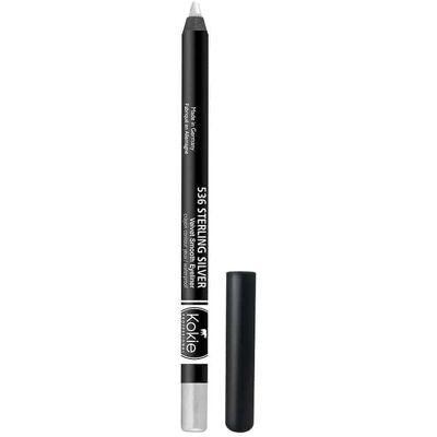 Kokie Cosmetics Kokie Velvet Smooth Eyeliner - Sterling Silver Kokie Cosmetics Kokie Velvet Smooth Eyeliner - Sterling Silver