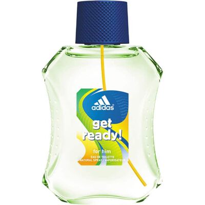 Adidas Get Ready Eau De Toilette Spray 100ml - Man Adidas Get Ready Eau De Toilette Spray 100ml - Man
