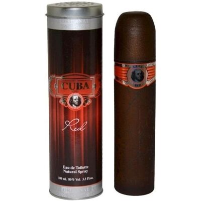 Fragluxe Cuba Red Eau de Toilette Spray för Män - 100ml Fragluxe Cuba Red Eau de Toilette Spray för Män - 100ml