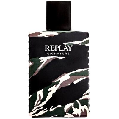 Replay Signature For Man Edt 100ml Replay Signature For Man Edt 100ml