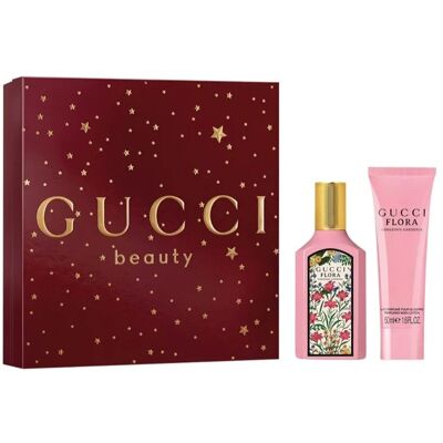 Giftset Gucci Flora Gorgeous Gardenia Edp 50ml + Body Lotion 50ml Giftset Gucci Flora Gorgeous Gardenia Edp 50ml + Body Lotion 50ml