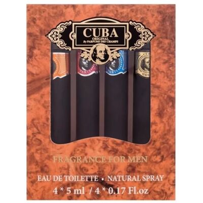 Giftset Cuba Paris Cuba Miniatures 4 x 5ml Giftset Cuba Paris Cuba Miniatures 4 x 5ml