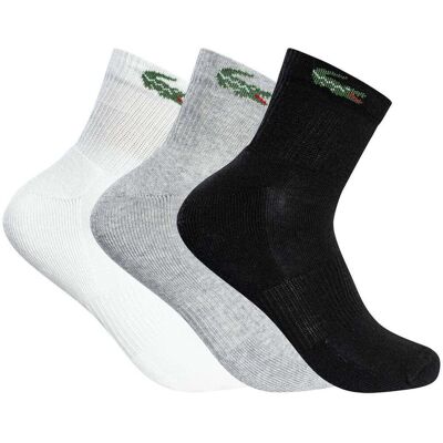 Låga strumpor Lacoste 3-pack ankelstrumpor M,L Herr Låga strumpor Lacoste 3-pack ankelstrumpor M,L Herr