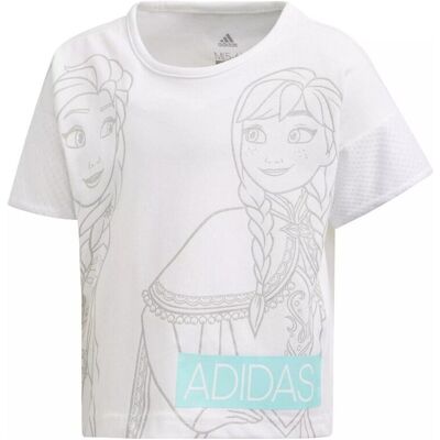 T-shirts med korta ärmar adidas Disney Frozen EU XS,EU XXS Flickor T-shirts med korta ärmar adidas Disney Frozen EU XS,EU XXS Flickor