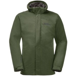 Jack Wolfskin Bergland 3-in-1 Jacka - Herr Grön Ytterkläder Jack Wolfskin Bergland 3-in-1 Jacka - Herr Grön Ytterkläder
