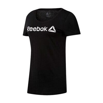 T-shirts med korta ärmar Reebok Sport Linear Read Scoop EU S,EU XS,EU XXS Dam T-shirts med korta ärmar Reebok Sport Linear Read Scoop EU S,EU XS,EU XXS Dam