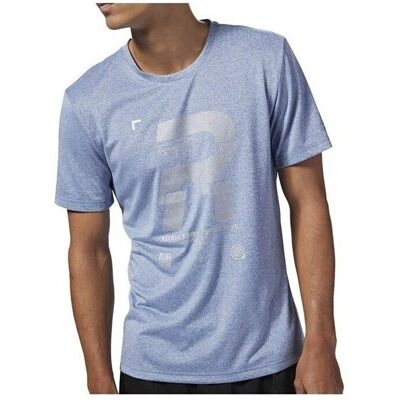 T-shirts med korta ärmar Reebok Sport Reflective Tee EU S,EU M Herr T-shirts med korta ärmar Reebok Sport Reflective Tee EU S,EU M Herr