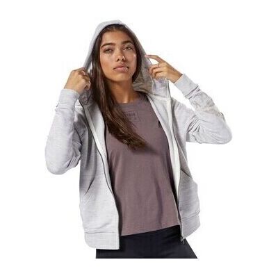 Huvtröjor Reebok Sport Training Essentials Marble Logo Full Zip EU S,EU M,EU XS Huvtröjor Reebok Sport Training Essentials Marble Logo Full Zip EU S,EU M,EU XS