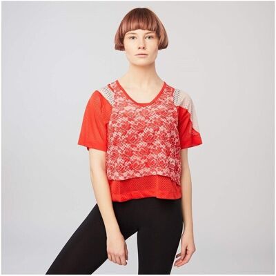 T-shirts med korta ärmar Nike Lab Lace Layered Tshirt EU S,EU M Dam T-shirts med korta ärmar Nike Lab Lace Layered Tshirt EU S,EU M Dam